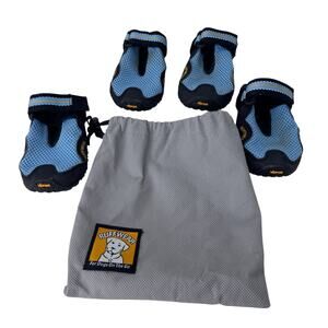 Set of 4 Ruffwear Grip Trex Non-Slip Vibram Sole Paw Protection Medium Dog Boots